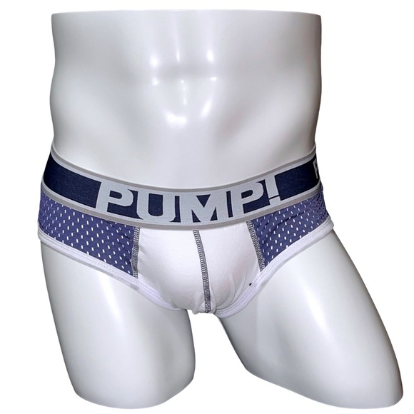 PUMP! Mesh Briefs Grey Size L (30-32) H389 NWT - Picture 2 of 11